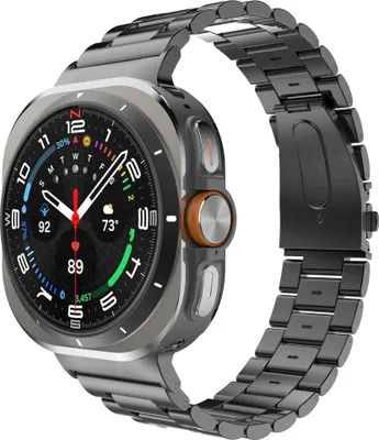 Image de Bracelet PrimeSteel pour Samsung Galaxy Watch Ultra (25/24), noir