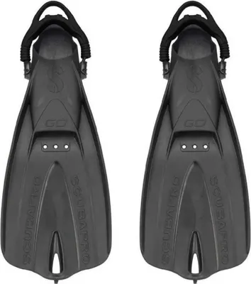 Produktbild von Scubapro Go Travel Tauchflossen Schwarz XL Schwarz XL