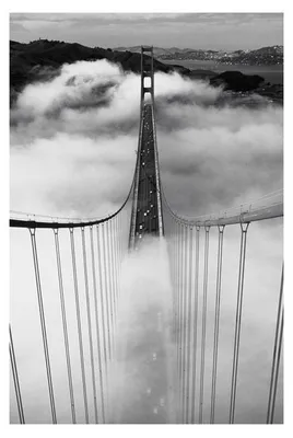 Zdjęcie produktu dla Most Golden Gate – USA – 61 x 91,5 cm – Plakat