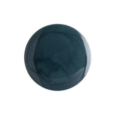 A single plate is shown from a top-down view against a white background.