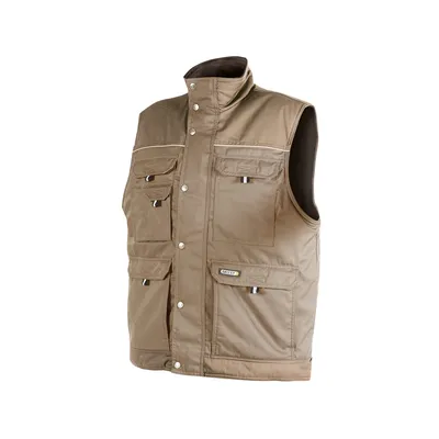 Immagine prodotto di DASSY® Mons gilet KHAKI taglia L lunghezza: STANDARD