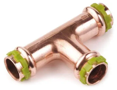 Produktbild von Kupfer Pressfitting Sudo-Press T-Stück 28 mm Kontur V DVGW