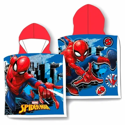 Obrázek produktu pro Ručník Marvel Spiderman Poncho z mikrovlákna