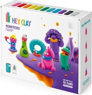 Image de Ensemble TMT HeyClay, pack de 15 monstres HCL15018 07896