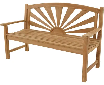 Productafbeelding van Bank teak Sunburst 156cm