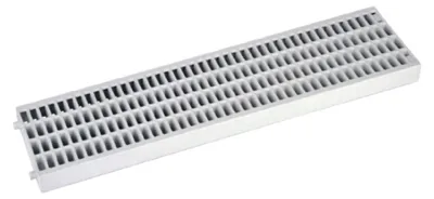 Image de Grille pour canalisation, dimensions 20x50x2 cm