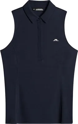 Produktbild von J.lindeberg Dena Ärmelloses Poloshirt Für Damen Blau XL Blau XL