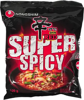 Produktbild von Nong Shim Instant Nudeln Shin Red Ramyun 120g