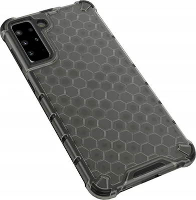 Produktbild von Honeycomb Armored Case mit Gelrahmen Samsung Galaxy S21+ 5G (S21 Plus 5G) Schwarz