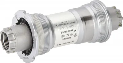 Produktbild von SHIMANO Innenlager 7710 68/109,5mm BSA - präzises Bahn-Innenlager für maximal....