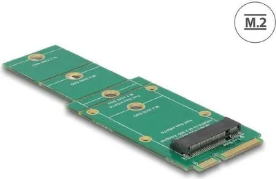 Imagen del producto de Adaptador Delock de mSATA a ranura M.2 Key B