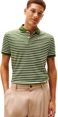 Produktbild von Tommy Hilfiger Liquid Baumwolle Reg Seasonal Poloshirt Mw0mw39994 S/S, Grün (Bergki