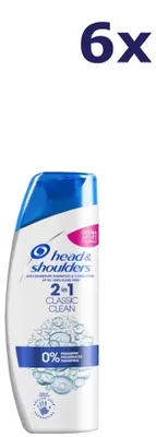 Produktbild von 6x Head & Shoulders Shampoo – Classic Clean 400 ml