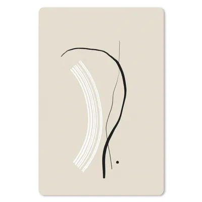 Produktbild von MuchoWow® Mauspad Mousepad Linie - Pastell - Abstrakt 40x60 cm - Mousepads - Maus Mat - Pad - Mausunterlage - Schreibtisch Accesoire