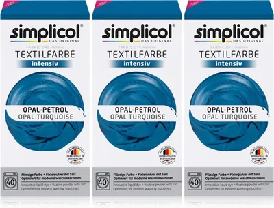 Produktbild von Simplicol Textilfarbe intensiv Opal-Petrol 150g