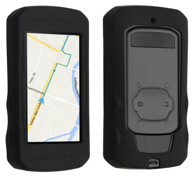 Productafbeelding van Siliconen beschermhoes voor fietsnavigatie - zwart