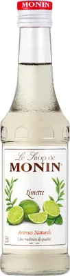 Obrázek produktu pro Sirup Monin Limette ideální pro klasické koktejly 250 ml