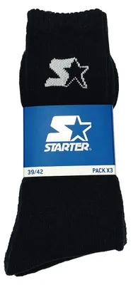 Produktbild von STARTER SOCKEN MÄNNER - 3ER PACK, Farbe:Black, Größe:39/42