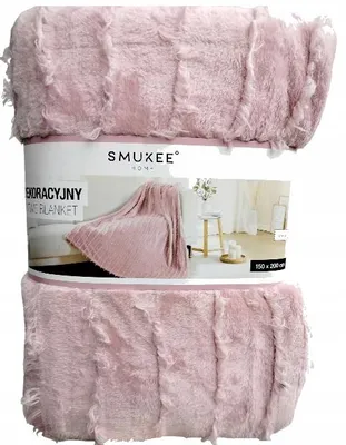 Obrázok produktu pre Smukee polyesterový pléd 150x200 cm ružový mäkký