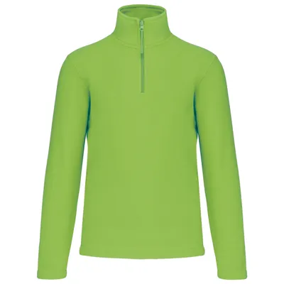 Produktbild von Kariban Herren Fleecepullover Fleece Pullover Sweatshirt Fleecejacke, Größe:4XL, Farbe:Lime