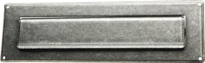 Produktbild von HALCÖ Briefeinwurf 285 x 85 mm, Eisen verzinkt schwarz passiviert