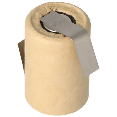 Produktbild von 4/5 Sub-C 2100mAh NiMH Akku mit Lötfahne Z-Form Abmessungen 34x23mm