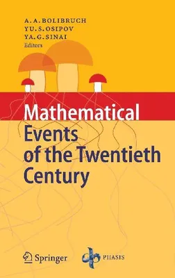 Produktbild von Mathematical Events of the Twentieth Century