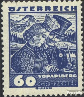 Produktbild von Briefmarken Österreich 1934 Mi 581 postfrisch Volkstrachten