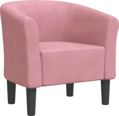 Produktbild von Clubsessel Rosa Samt