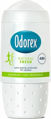 Zdjęcie produktu dla Odorex - Dezodorant w kulce - Natural Fresh - Naturalna świeżość - 50 ml - 1 szt