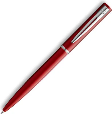 Produktbild von Waterman Allure Kugelschreiber | Lackierung in Rot | Mittlere Spitze | Blaue Tinte | Geschenkbox