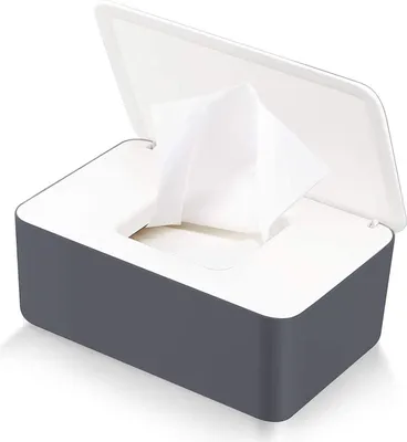 Produktbild von Feuchttücher-Box,Baby Feuchttücherbox,Toilettenpapier Box,Baby Tücher Fall,Tissue Aufbewahrungskoffer,Taschentuchhalter,Kunststoff Feuchttücher Spender,Tücherbox,Serviettenbox