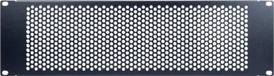 Image de Inter Tech 88887320 Inter-Tech IPC 19" Lochblende 3HE,134x482x11mm, RAL 9005