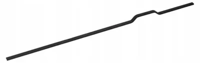 Produktbild von Gamet Möbelgriff klassisch schwarz matt asymmetrisch 113,5 cm