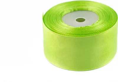 Produktbild von Satinband 50mm x 32m Rolle, Farbe:078 lindgrün