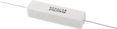 Produktbild von MONACOR LSR-270/20 Hochlast-Zementwiderstand, 27 Ω, 20 Watt