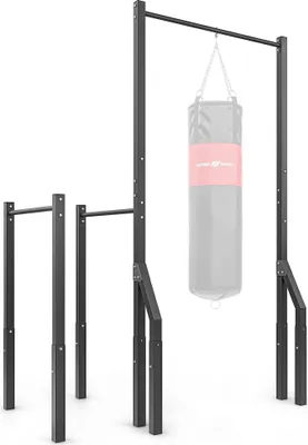 Produktbild von Marbo Sport - Klimmzugstange mit Boxsackhalterung und langen Dip-Stangen MO-Z2