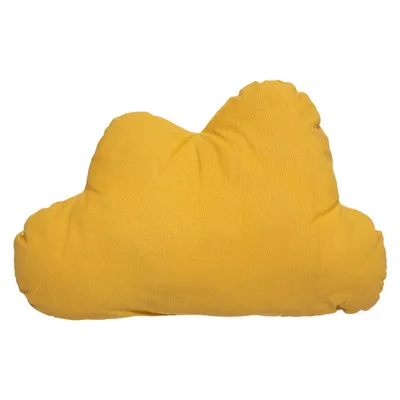 Produktbild von Kinderkissen "berlingot" wolke senfgelb 45x28cm  - Atmosphera créateur d'intérieur