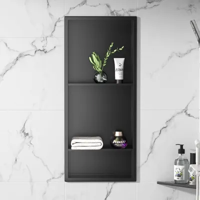 Obrázok produktu pre Nerezová sprchová vanička 750 x 300 mm s výklenkom