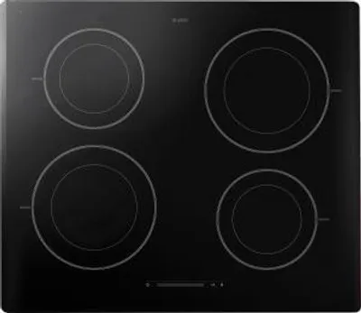 Image de Asko HI16111G, Noir, Intégré, 60 cm, Table de cuisson à induction à zones, Verre trempé, 4 zone(s)