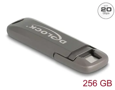 Immagine prodotto di Delock USB 20 Gbps USB-C Speicherstick 256 GB Lesegeschwindigkeit 1980 MB/s (54012)