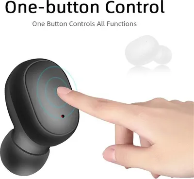 Produktbild von Neue A6S TWS Kopfhörer Drahtlose Bluetooth 5.0 Kopfhörer Sport Stereo Bluetooth Ohrhörer Für Huawei Xiaomi Iphone Samsung-Handy Schwarz