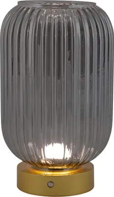 Zdjęcie produktu dla Bezprzewodowa lampa stołowa z akumulatorem Ściemniacz dotykowy Lampa stołowa Ściemniacz Złoty 5305558
