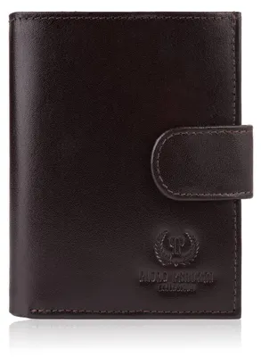 Produktbild von Herrengeldbörse mit braunem Lederverschluss Paolo Peruzzi T-14-BR