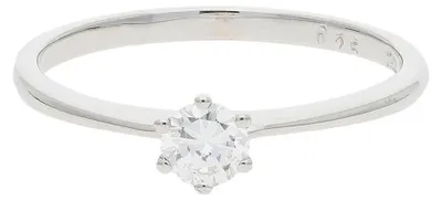 Produktbild von JuwelmaLux Verlobungsring 750/000 (18 Karat) Weißgold mit Brillanten JL30-07-4828 Größe 55