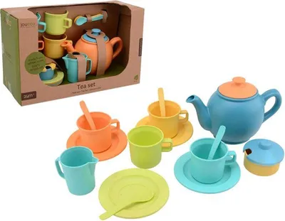 Image de Service à thé en bioplastique 80150