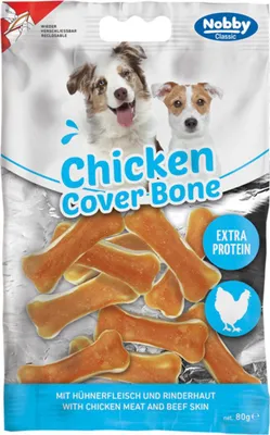 Produktbild von Nobby Hundesnack Chicken Cover Bone, Größe: S