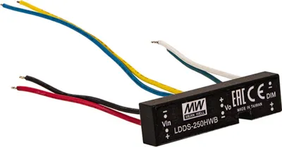 Produktbild von MEANWELL LDDS-300HW, DC DC Step-Down LED-Treiber, 12-56V:300mA Remote
