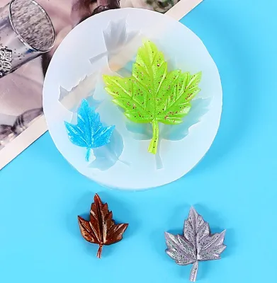 Produktbild von Kuchenform umweltfreundlich leicht zu demoldt Silikon Maple Blattkuchenschale für Zuhause