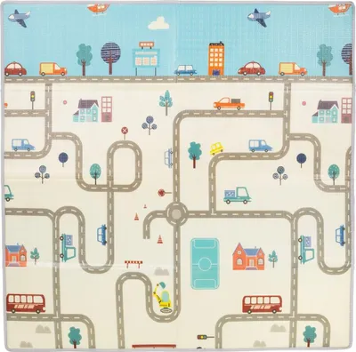Immagine prodotto di CHIPOLINO Tappetino per bambini 113x174cm City